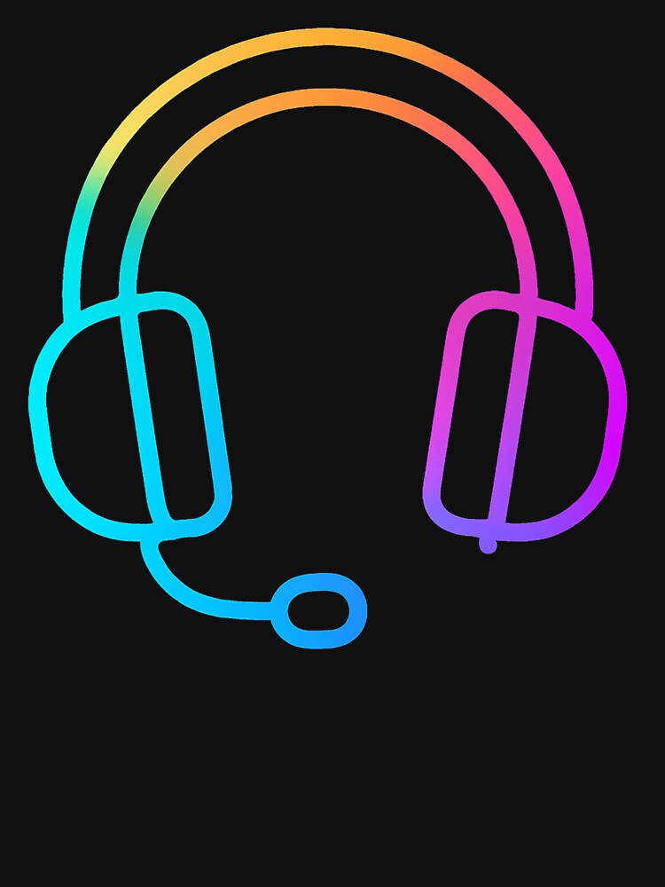 Modern Gaming Headset, Esports Style by E.D.CH designs.