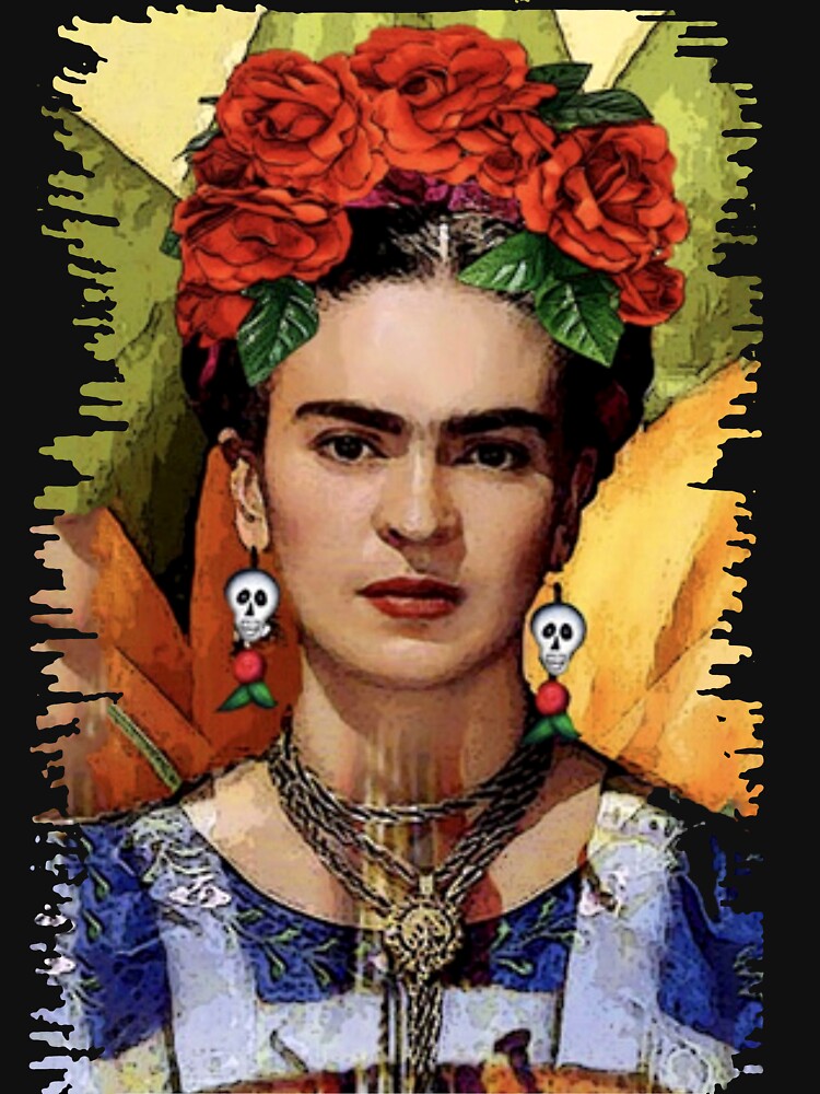 Funny Gifts Women Womens Frida Kahlo Plus Size Shirt by SharonDolores2