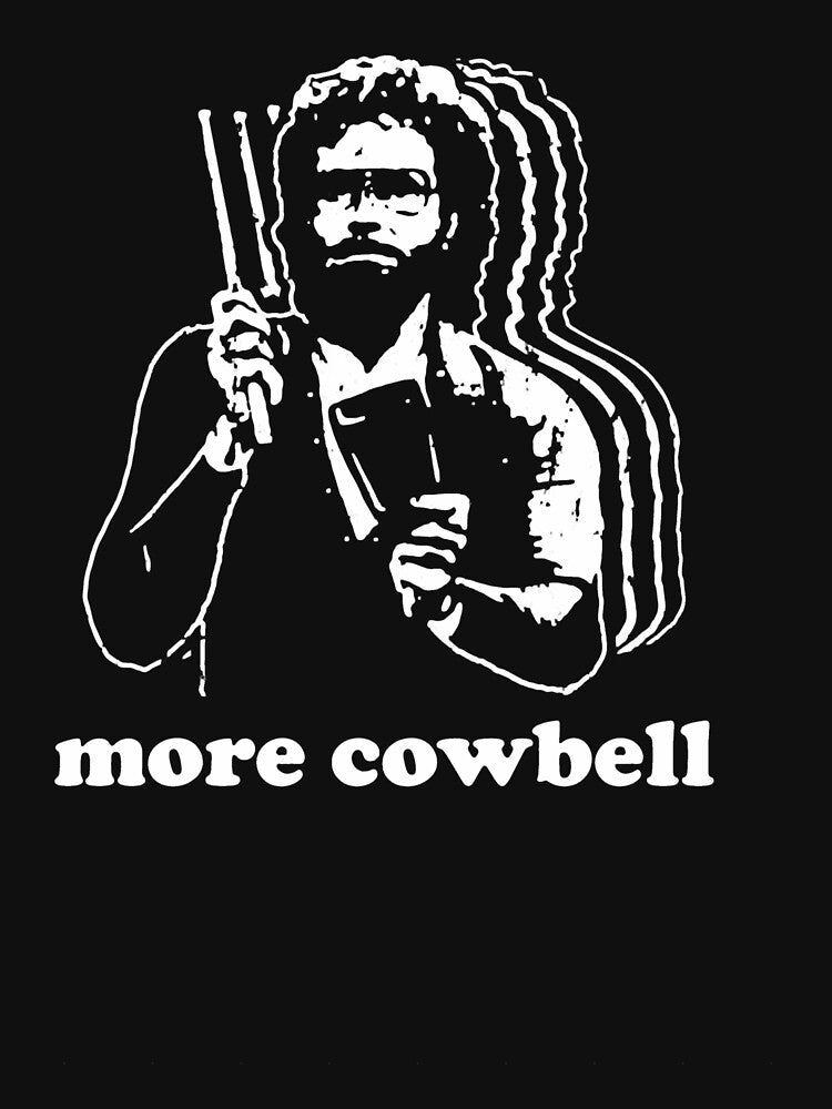 Funny Vintage More Cowbell Saturday Aesthetic Streetwear Classic T-Shirt by Marianuillot