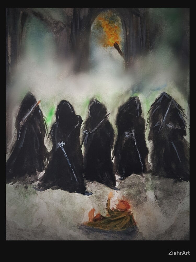 Dark Riders in the Mist by ZiehrArt