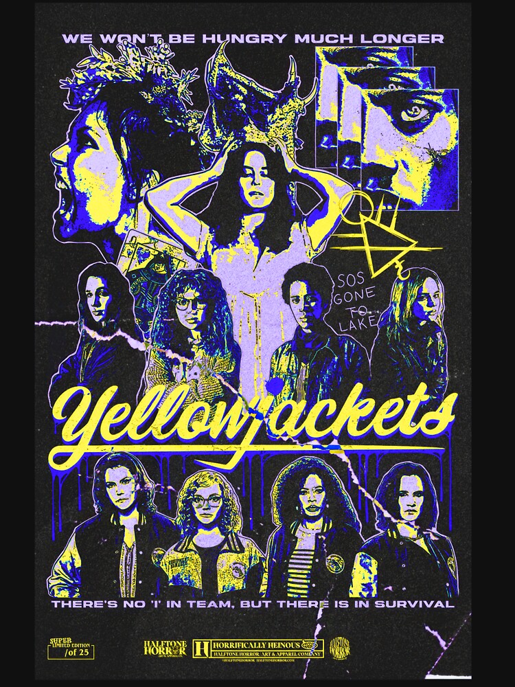 Yellowjackets poster retro style by pavloskydelber