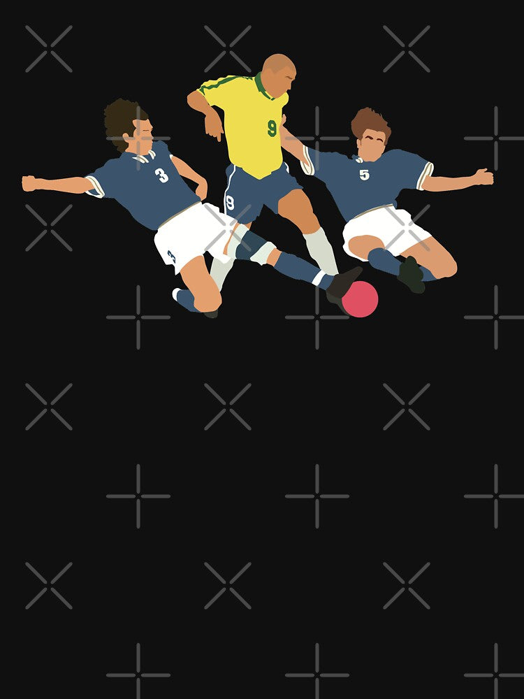 Ronaldo vs Maldini & Cannavaro Iconic Football Moment by Jackshun