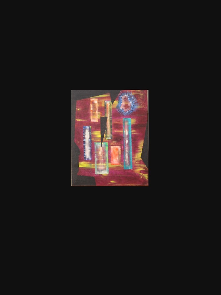 Basic of abstract, happyness, acrylic, 56Hx18L, SKU 1045 by Romeo Dobrota