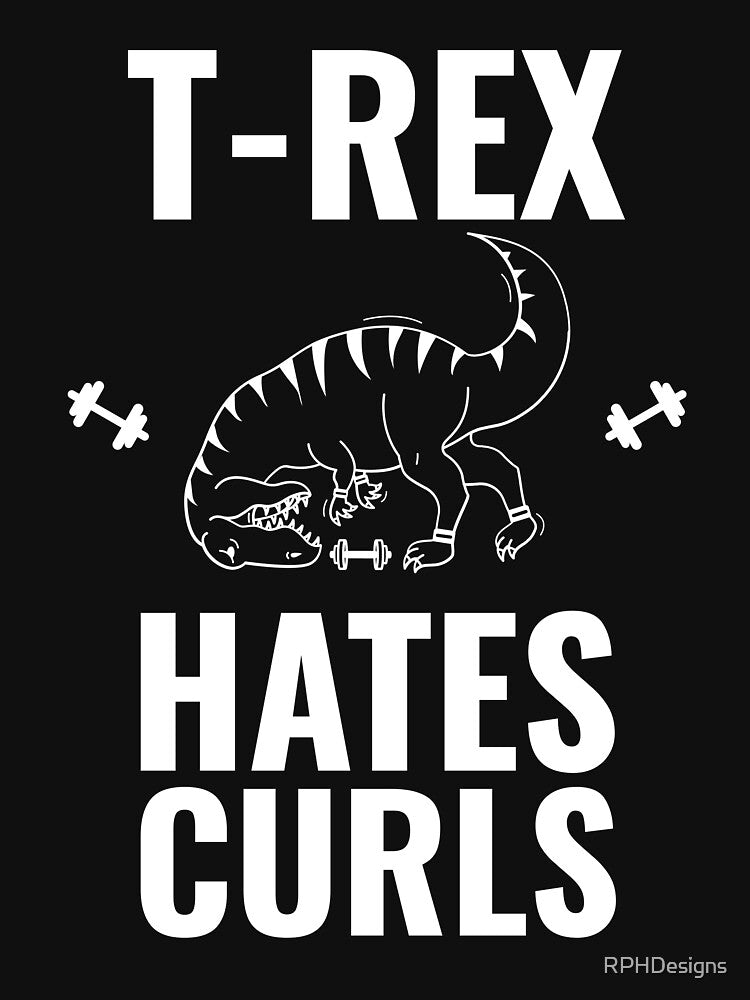 t-rex hates fitness by RPHDesigns