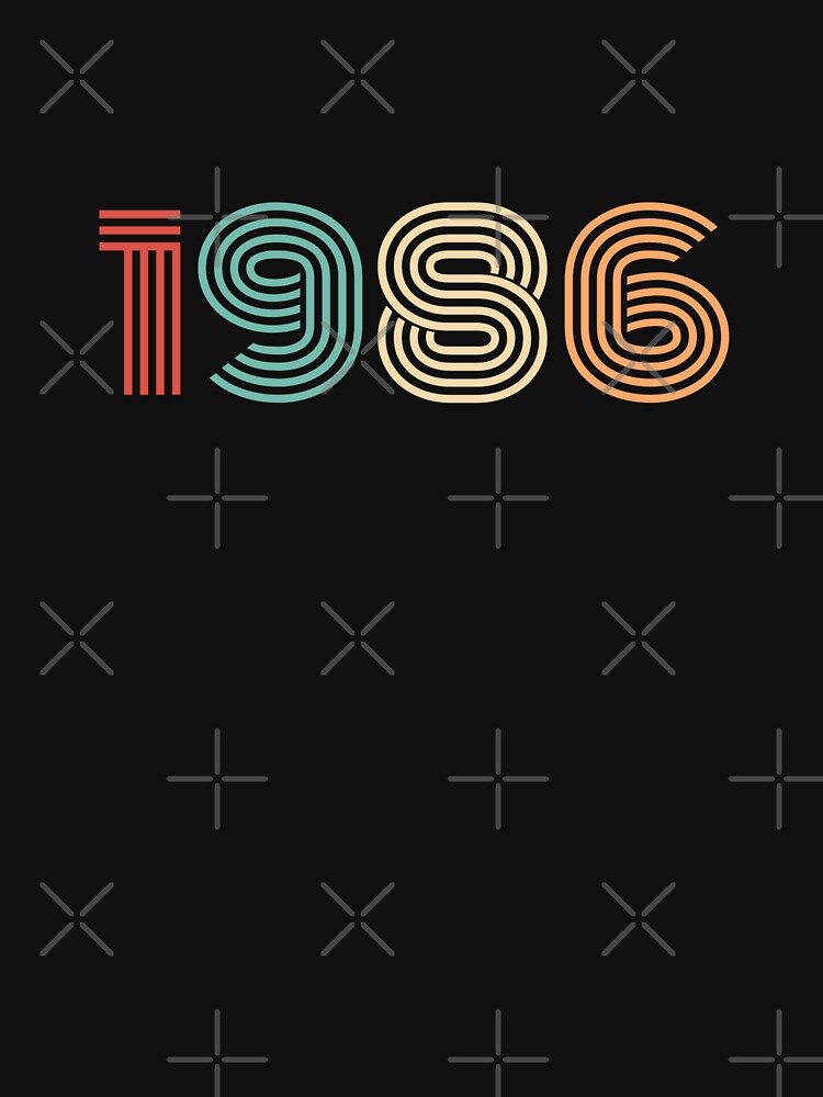 Vintage 1986 Birth year birthday by ZoesAttic