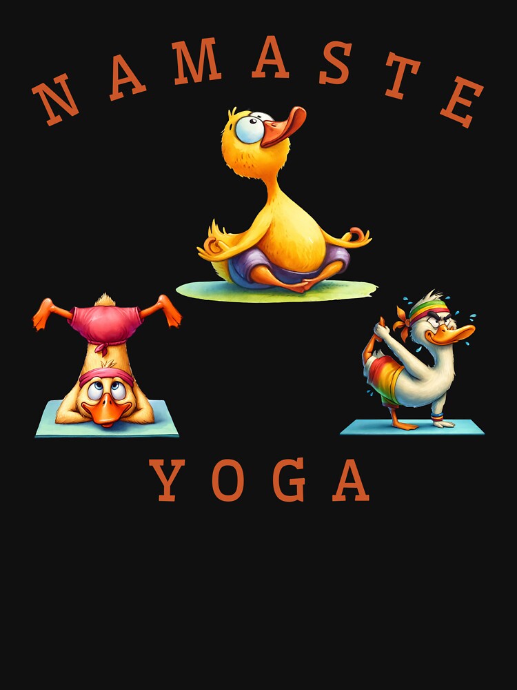 Yoga duck by ARTProject79