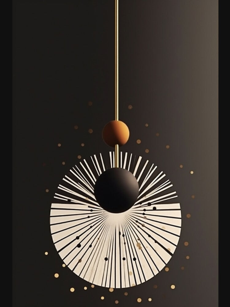 Mid Century Modern Art | Traveler by BuraxisDesigns