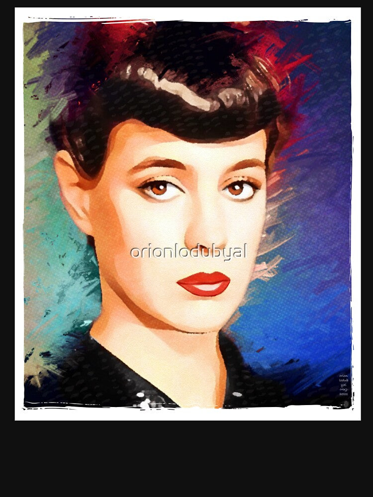 Rachael Blade Runner Splash Paint Fan Art by orionlodubyal