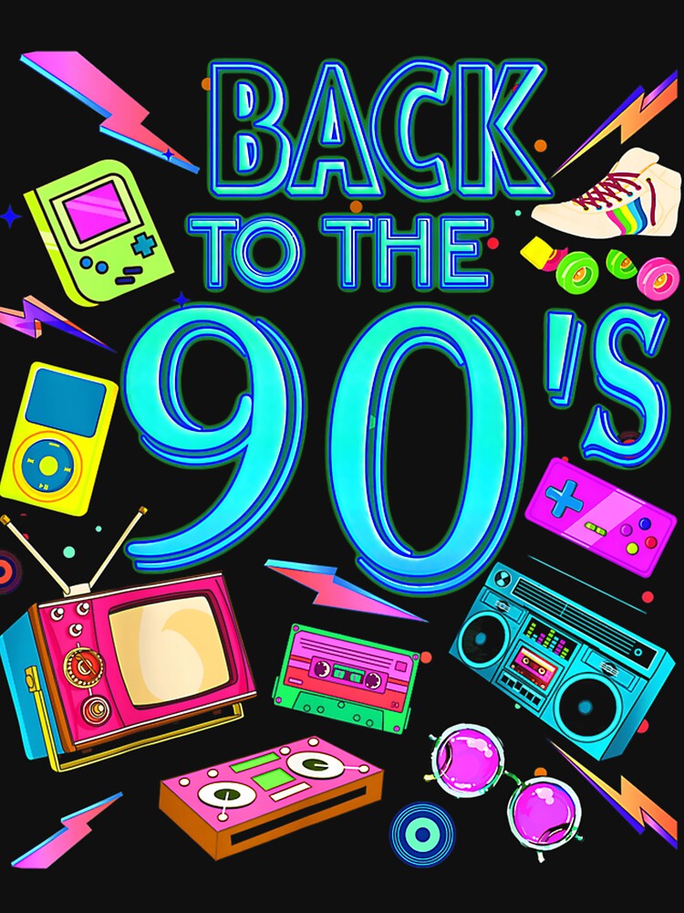 Men'S Women'S Kids Vintage The 90S Survival Kit Retro Graphic Design by MacieBins