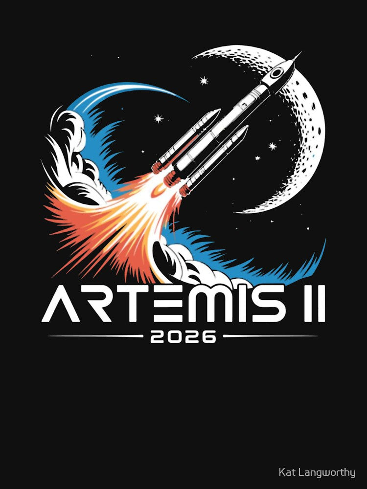 Artemis-2 T-Shirt_86985721 by Kat Langworthy