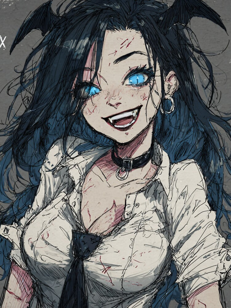 goth sketch by CursedbyLilith