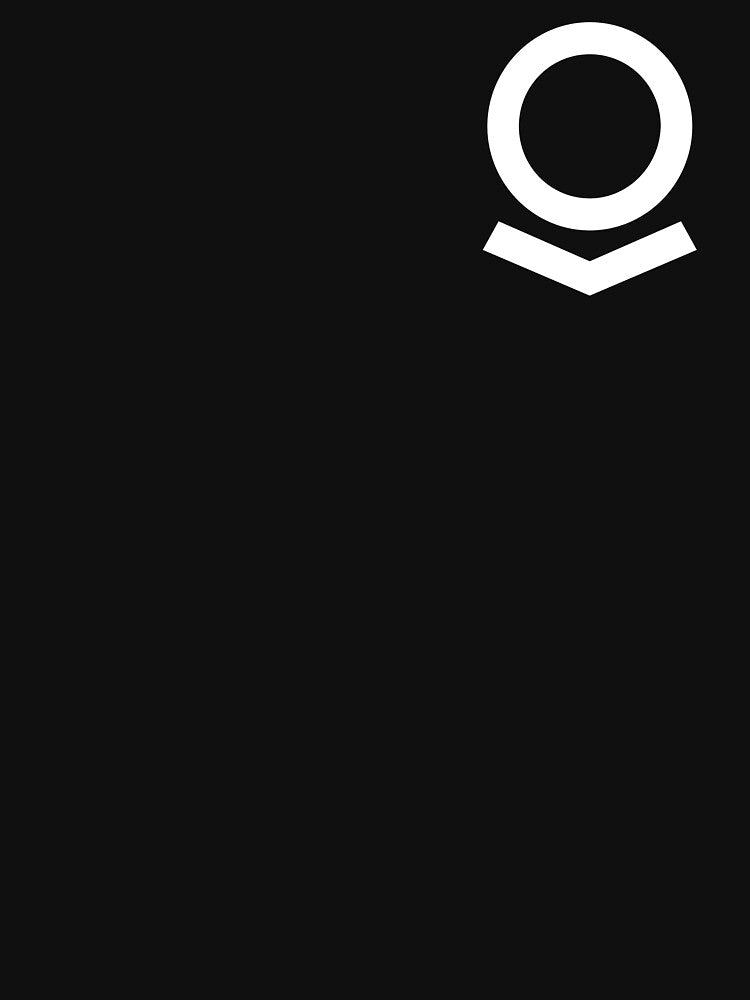 Palantir Symbol – White Edition by LouLabeau