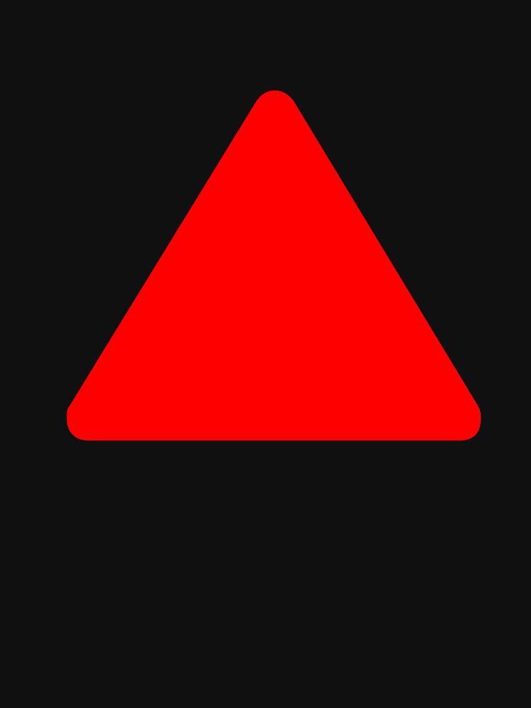 Red Triangle by Jeallan Designs