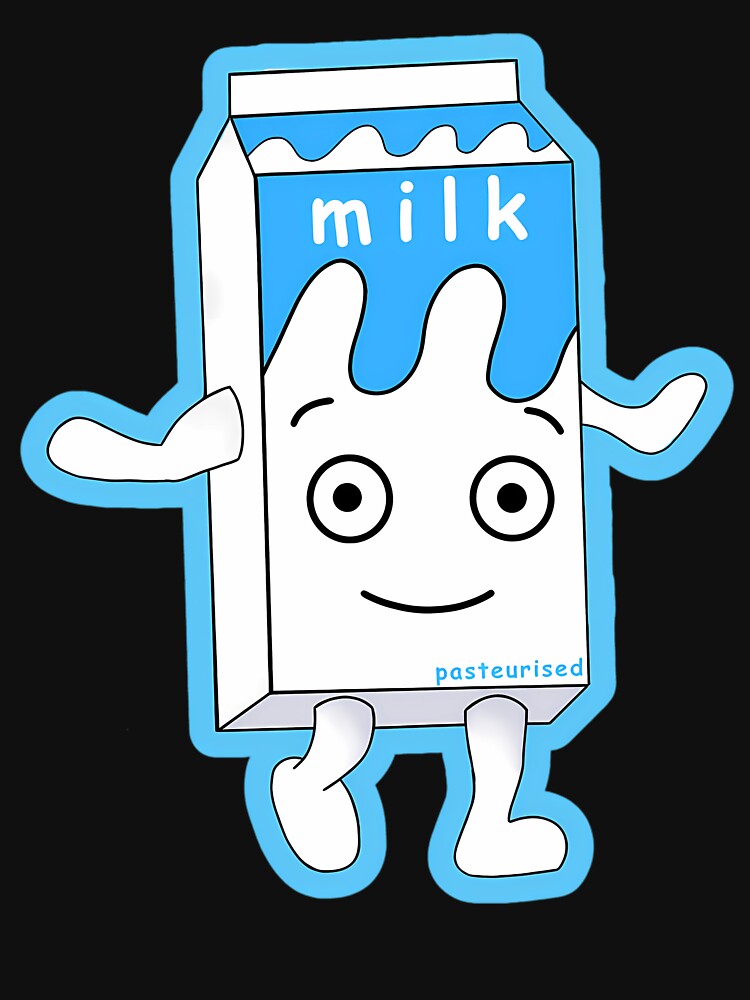 Blur Coffee  Tv Blue Milk Carton by lylecaldwell