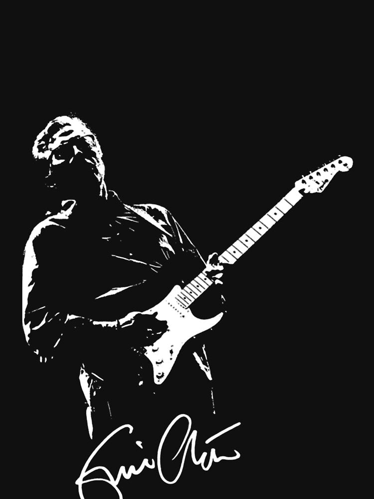 Eric Clapton (Retro Logo) by BrendanMara