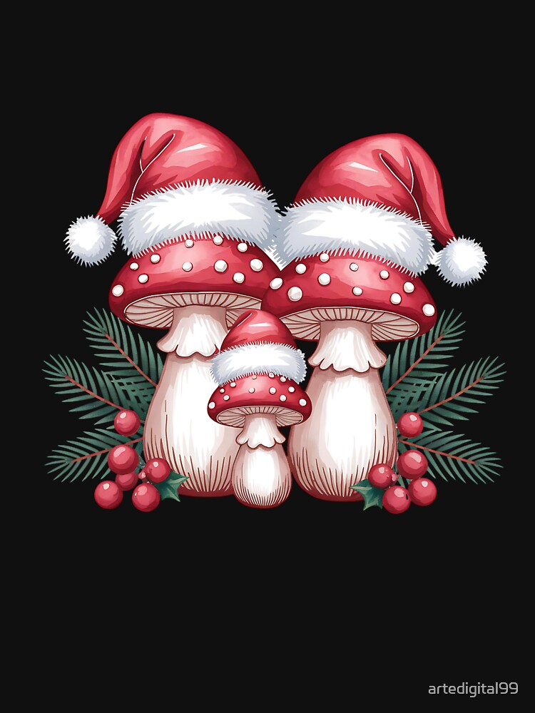 Cute Christmas Watercolor – Holiday Illustration Design by artedigital99
