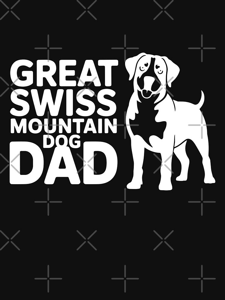 Great Swiss Mountain Dog Dad by theartfulaspie