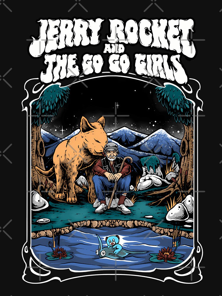 Cool Stoner Rock Band Design Jerry Rocket by finnartdesign