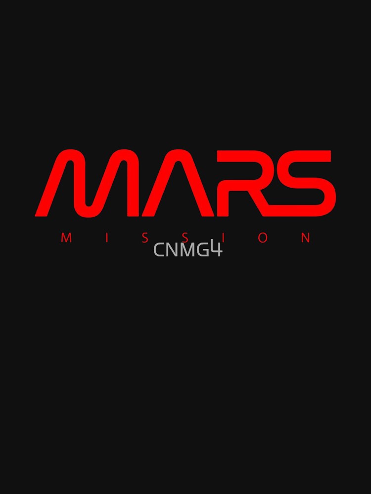 NASA MARS T-Shirt_3743675 by CNMG4