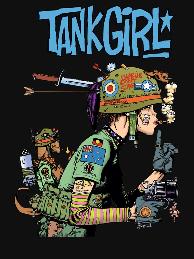 Tank Girl Feminist by MohammadAMam