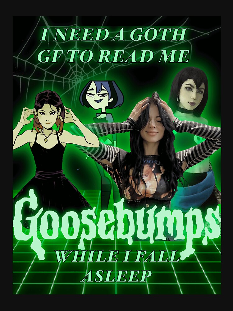Goth gf goosebumps by johr6z8willie