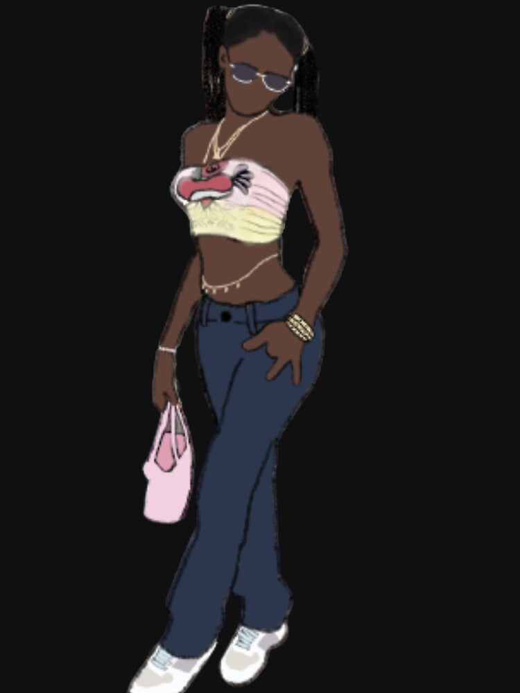 2000's y2k black girl by hannahhamo