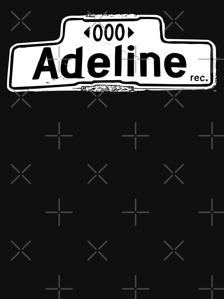 Adeline Records - Defunct Logo Series (Record Label) [White] by bcide