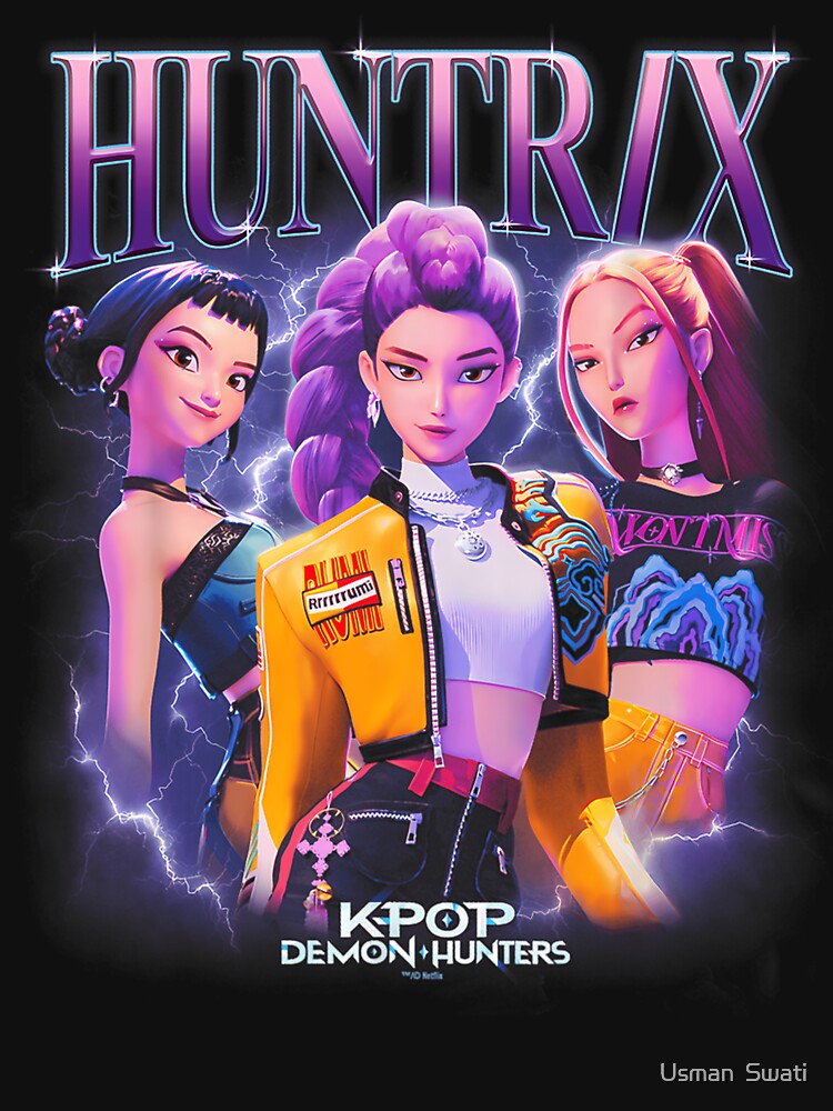 Huntrix Kpop Demon Hunters by Usman  Swati