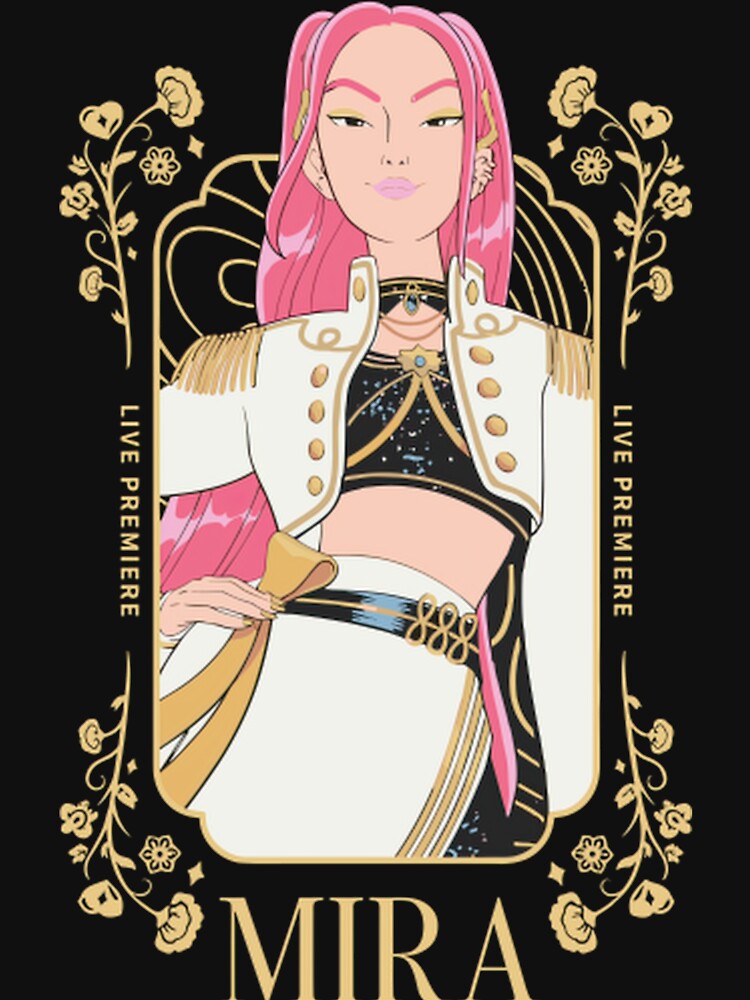 Mira Huntrix Golden Art Nouveau Shirt, K-Pop Demon Hunters Tee by Rhastasnixon