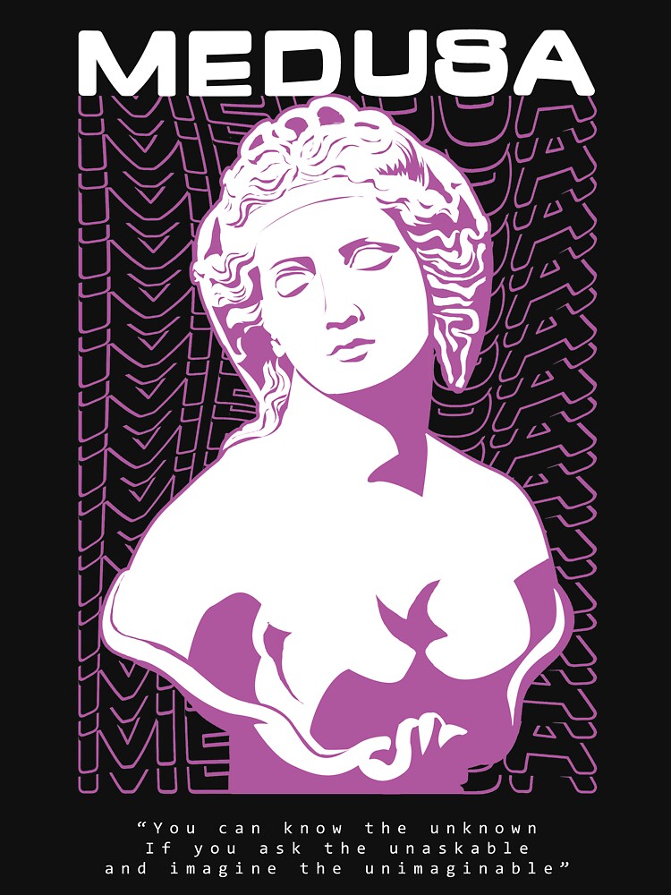 Medusa Street Wear (BLACK SHIRT) by jujustine21