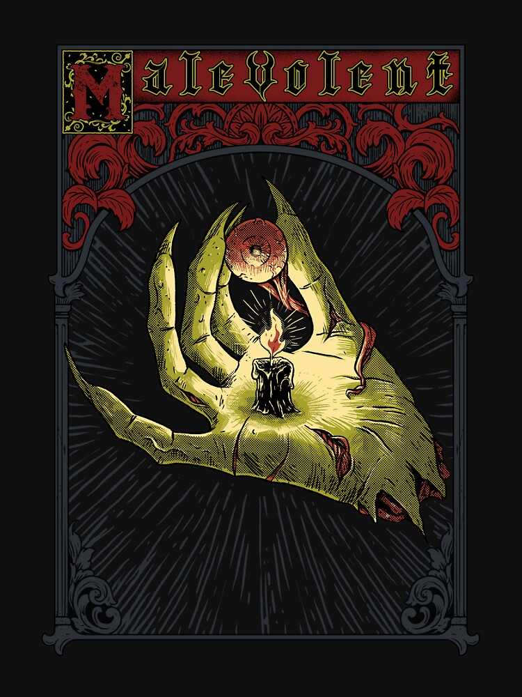 Hand of Malevolence: Black Tee by MalevolentCast