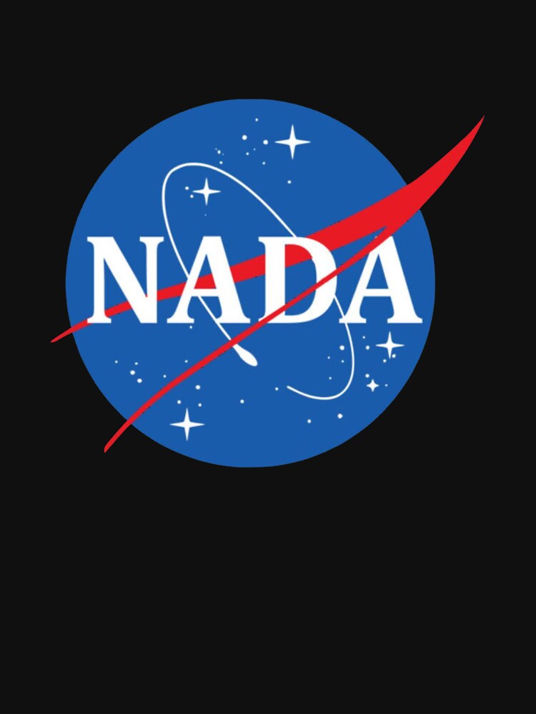 Nasa Logo Nada T-Shirt_3342071 by weekendfriends