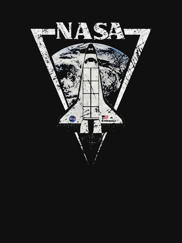 Nasa Edeavour Triangular Insignia T-Shirt_1599734 by ZiraBooth