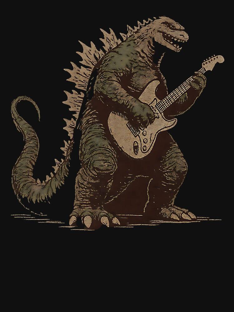 Godzilla Electric Guitar by annaottertion