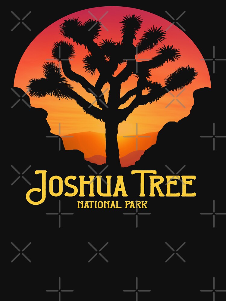Joshua Tree Desert Scene Cool Joshua T-Shirt National Park Vacation by madeulaugh