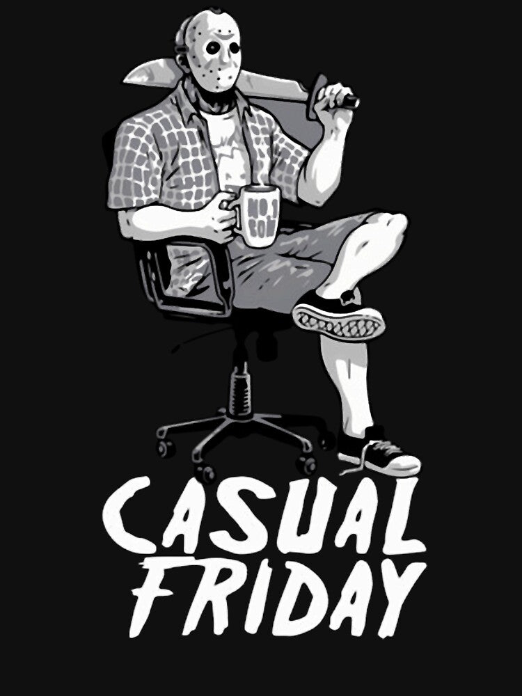 Casual Friday With Jason Voorhees by Merch-Zone