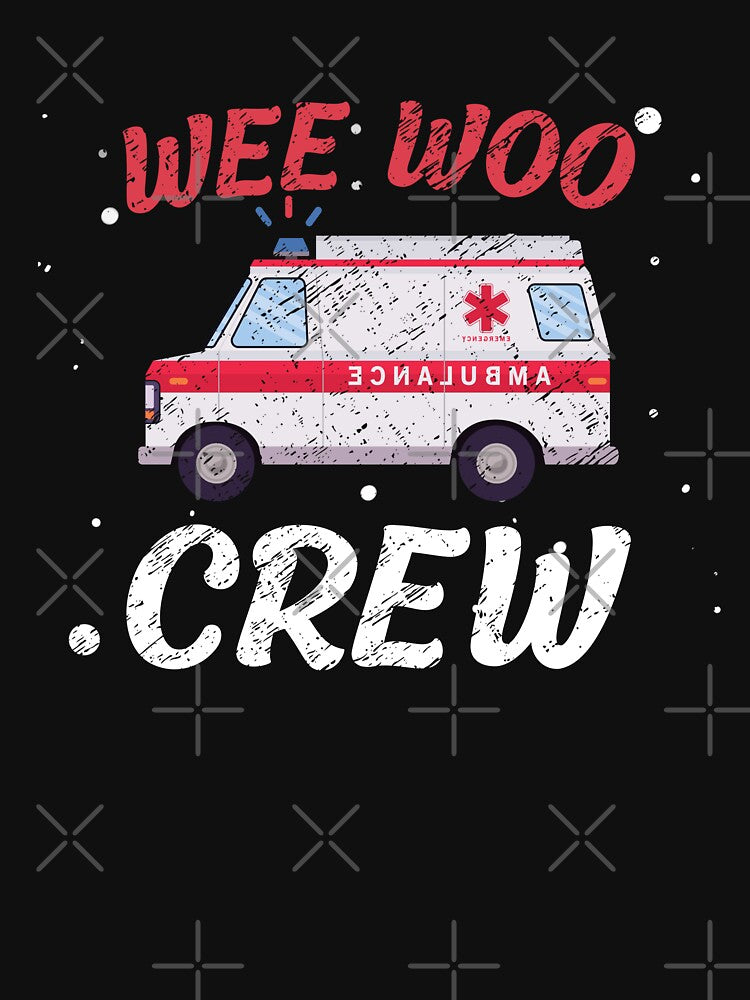 Wee Woo Crew Ambulance Funny by diip