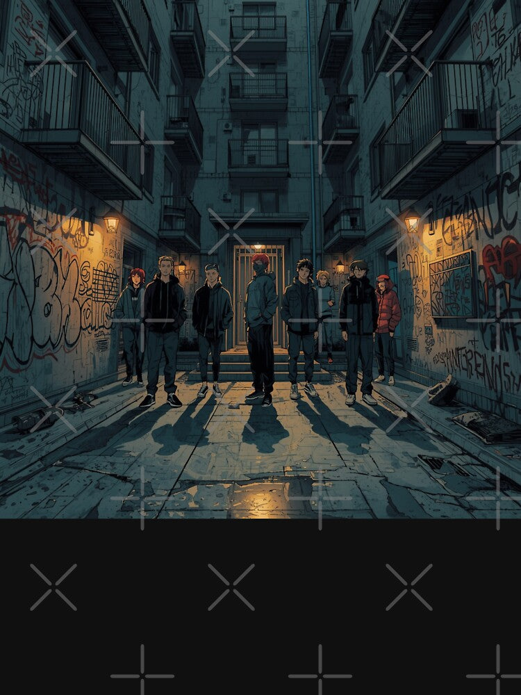 Bloc Life – Urban Street Crew Illustration by PLUSHIWORLDtm