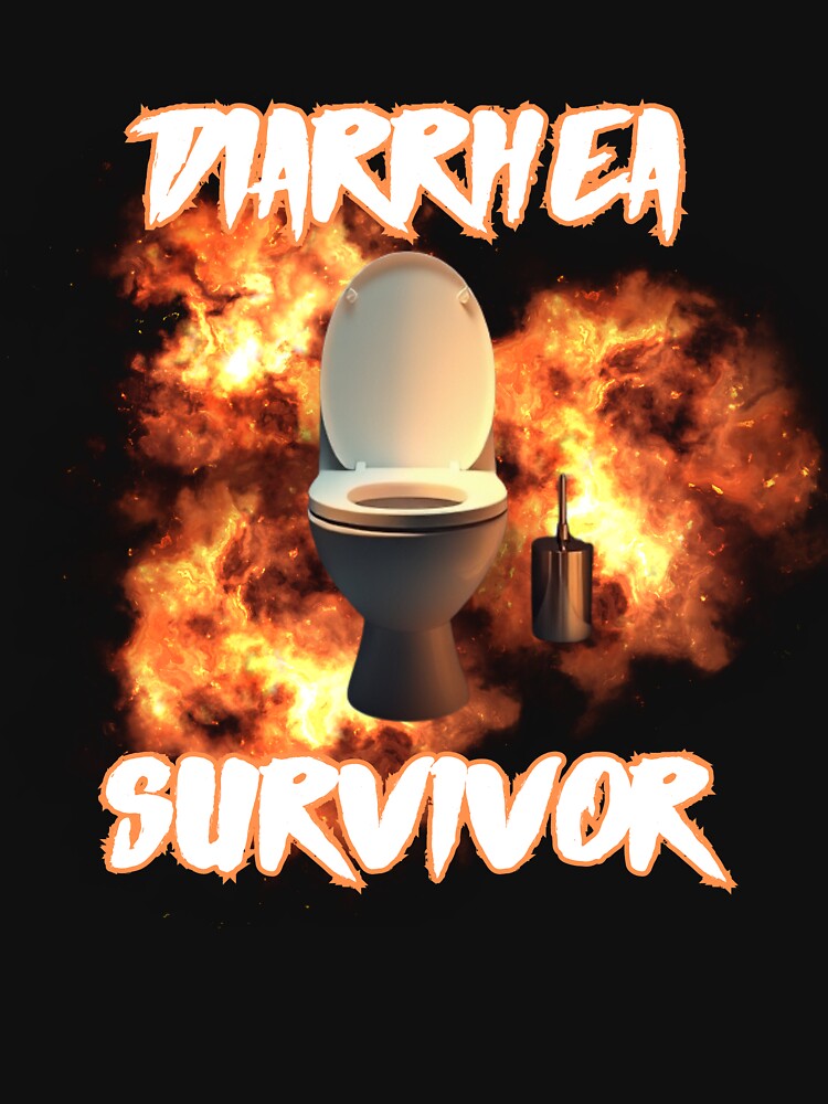 DIARRHEA SURVIVOR T-Shirt by LegacyTeeCo