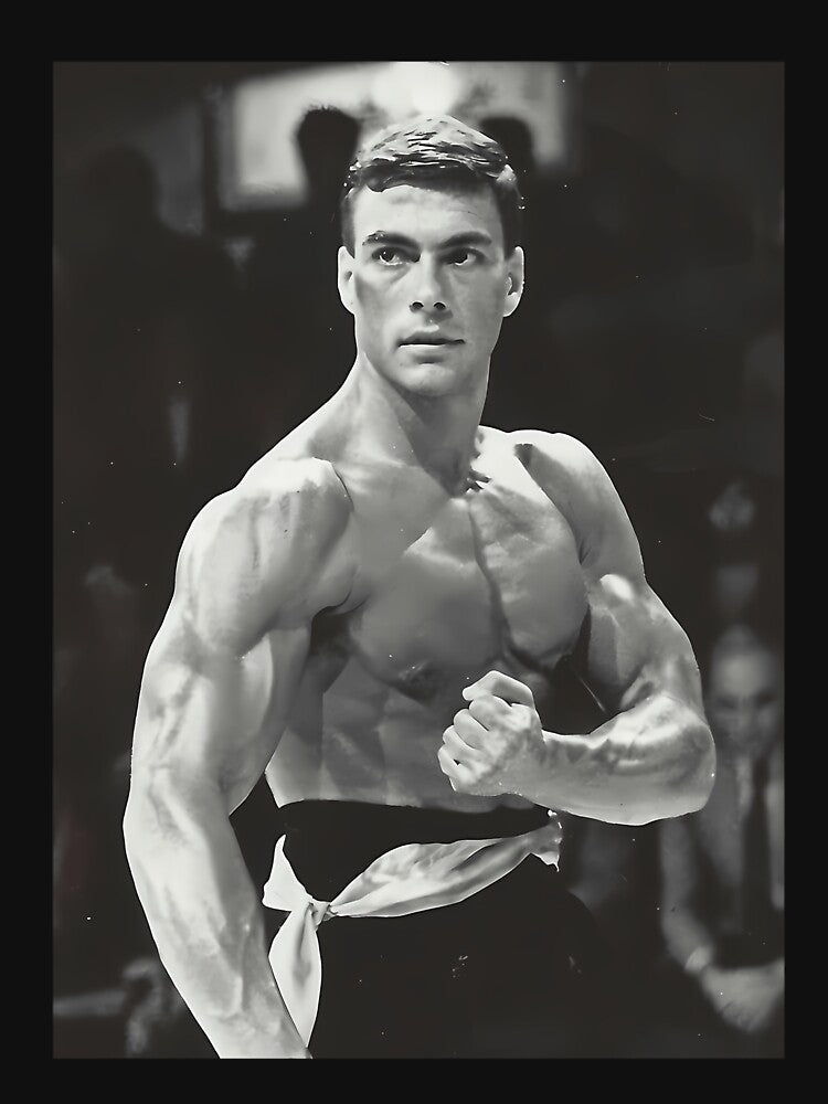 Van Damme Portrait by VITALIYMIROSHN