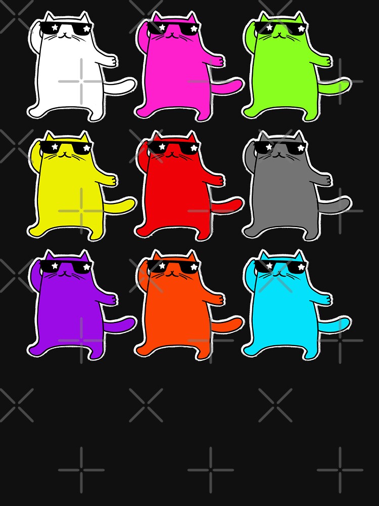 Cool pop art cat by eri-morie