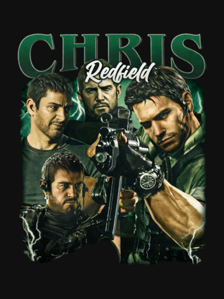 Chris Redfield Resident Evil Vintage by scottud