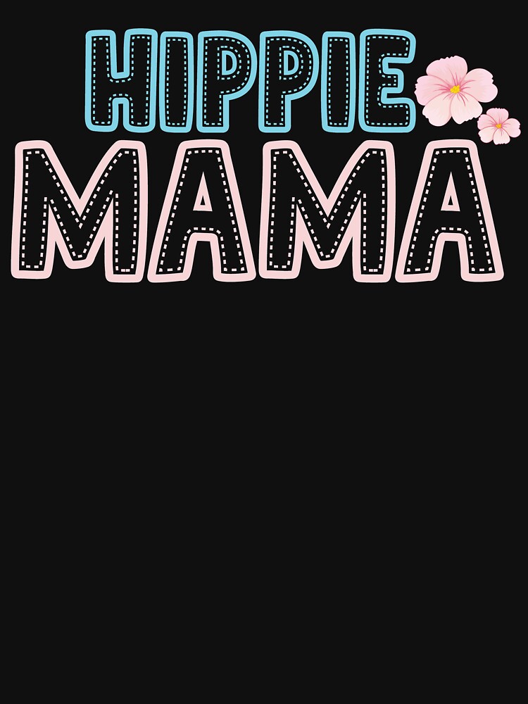 Hippie Mama Funny Mom by patroart