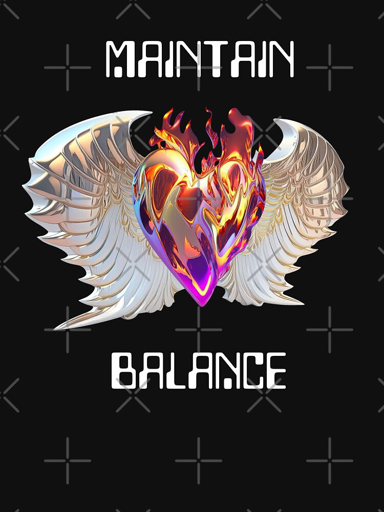 Maintain Balance 3D Y2K by Nayik Rodriguez