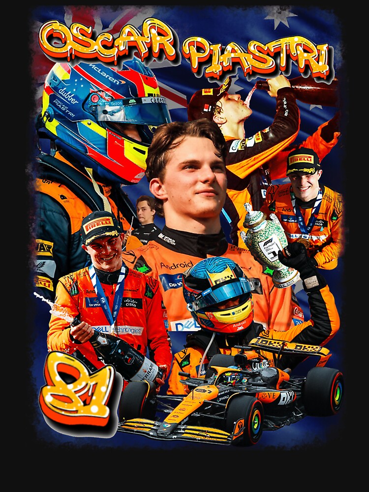 Oscar Piastri Bootleg Style Graphic by lXRoses