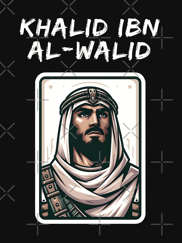 Khalid ibn al-Walid Arab General Medieval History by Agema Apparel