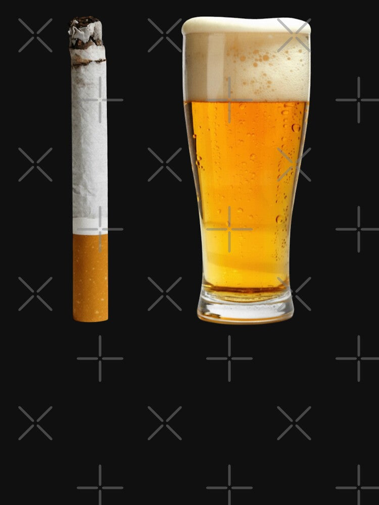 Beer and Cigarette Funny, Alcohol Beer Funny Offensive, Funny Party, Stupid Meme, Funny Meme, Brain Rot by BooberriesS