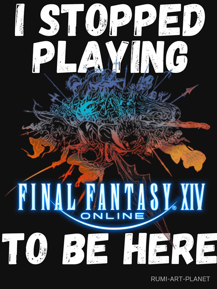 I Stopped Playing Ffxiv To Be Here by RUMI-ART-PLANET