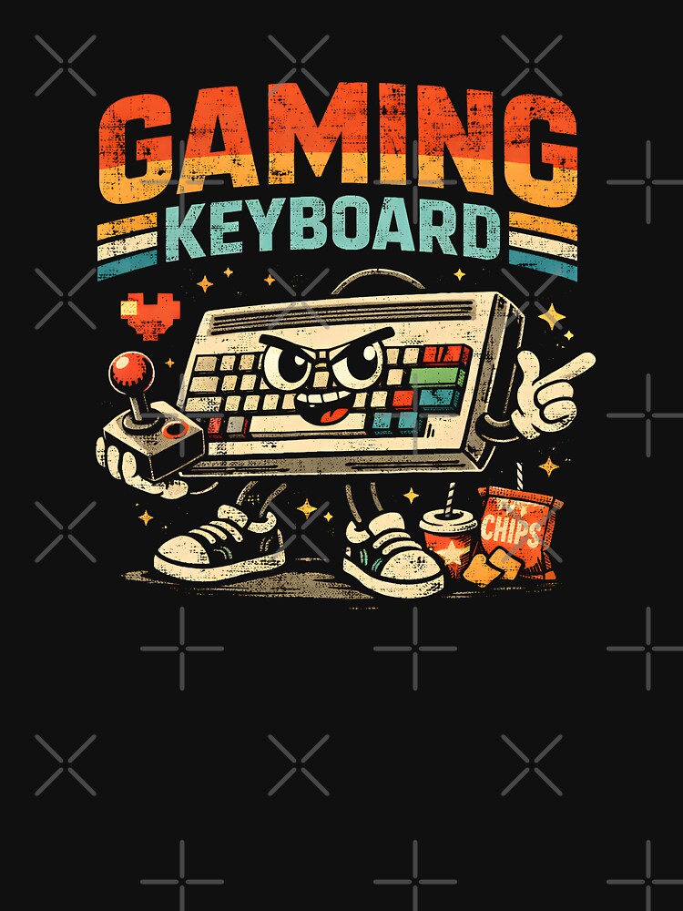 Gaming Keyboard by DemureArtsy