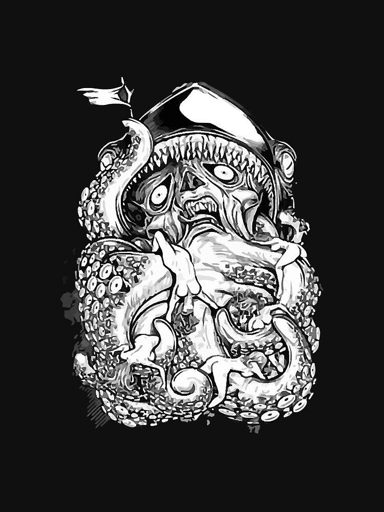 Octopus Halloween Dark Grunge Goth by BundlerVq